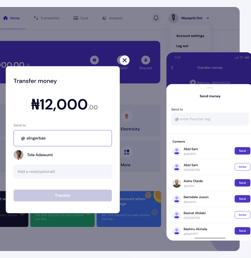 Send Money Instantly Using User Tags